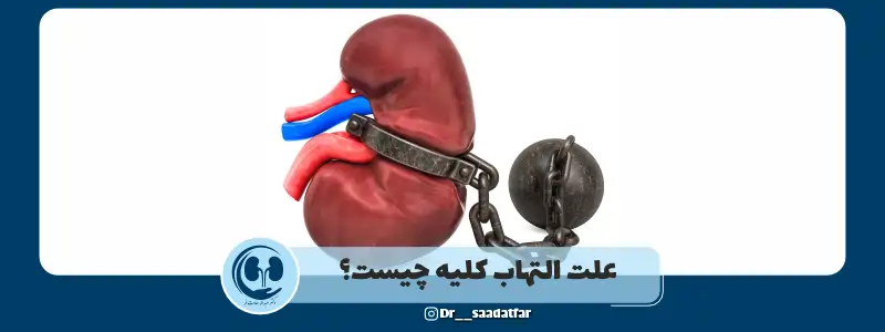 علت التهاب کلیه چیست؟