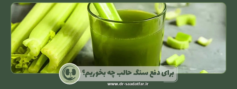 برای دفع سنگ حالب چه بخوریم؟