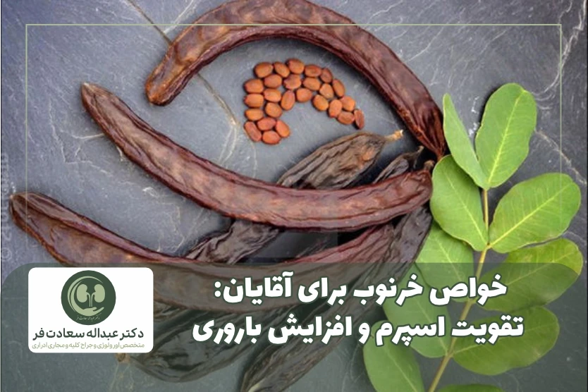 خواص خرنوب برای آقایان تقویت اسپرم و افزایش باروری