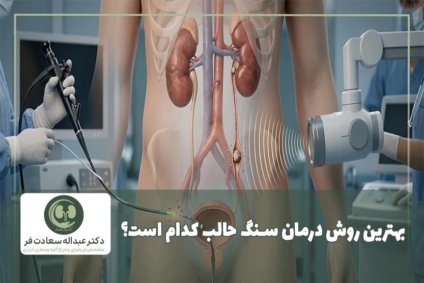 تفاوت TUL و سنگ شکن چیست؟ بهترین روش درمان سنگ حالب کدام است؟