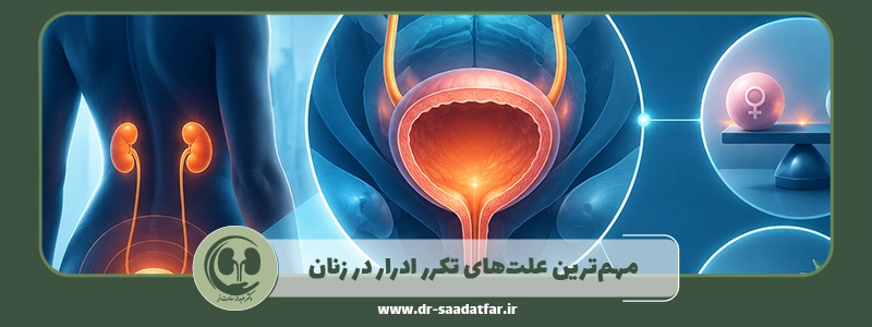 مهم_ترین علت_های تکرر ادرار در زنان